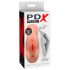 PDX Double Stroker - 2in1 reālistisks masturbators (dabīga krāsa)