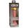 King Cock Elite 6 - piesūceknis, dabīgs dildo (15 cm) - dabīgs