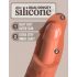 King Cock Elite 6 - piesūcekņa, reālistisks dildo (15 cm) - tumšs