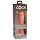 King Cock Elite 8 - piesūcekņa, reālistisks dildo (20cm) - dabīgs