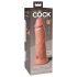 King Cock Elite 8 - piesūcekņa, reālistisks dildo (20cm) - dabīgs