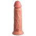 King Cock Elite 8 - piesūcekņa, reālistisks dildo (20cm) - dabīgs
