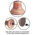 King Cock Elite 9 - piesūcekņa vibrators 23cm - dabīga krāsa