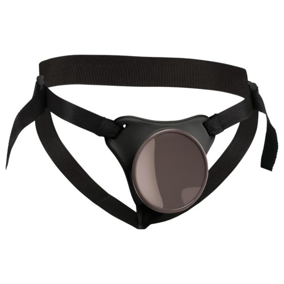 King Cock Elite pieliekamais strap-on ar ērtiem apakšveļas stiprinājumiem brūns