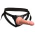 King Cock Elite Beginner's - piestiprināmais dildo (dabīga krāsa)