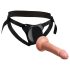 King Cock Elite Beginner's - piestiprināmais dildo (dabīga krāsa)