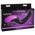 Anālā fantāzija - pulsējošs prostatas vibrators (melns)