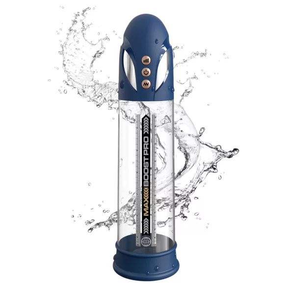 Pump Worx - automātiskā erekcijas pumpis vīriešiem zils