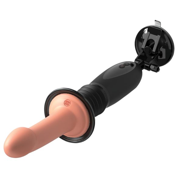 Fetish Fantasy strap-on adapteris ar piesūcekni melns