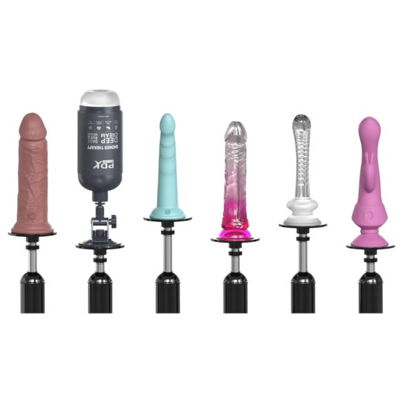 Fetish Body Dock Pro - seksa mašīna melna