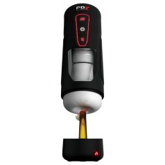 PDX Elite masturbators ar sildošu funkciju melns