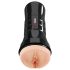 PDX Extreme Wet Pussy – īpaši reālistisks XXL masturbators (melns)