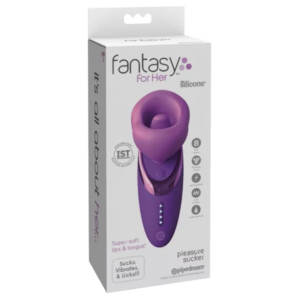 Pipedream - Fantasy For Her - laizīšanas sūcošais vibrators (violets)