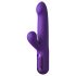 Fantāzija Viņai – 2-vienā stumjošs vibrators un klitora stimulators (violets)