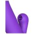 Fantāzija Viņai – 2-vienā stumjošs vibrators un klitora stimulators (violets)