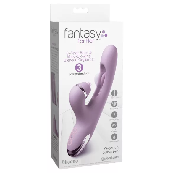 Fantasy For Her G-Touch Pulse Pro - klitora sviras vibrators (violets)