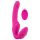 Strepless Strap-On - piestiprināms vibrators (rozā)
