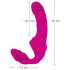 Strepless Strap-On - piestiprināms vibrators (rozā)