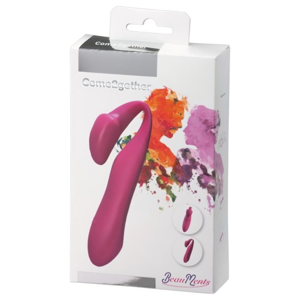 BeauMents Come2gether - akumulatora pāru vibrators, ūdensizturīgs (rozā)