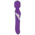 Javida Nūjiņa & Pērle - 2in1 masāžas vibrators (violets)