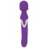 Javida Nūjiņa & Pērle - 2in1 masāžas vibrators (violets)