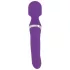 Javida vibrējošais masāžas nūjiņas un pērļu vibrators 2in1, violets