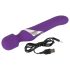 Javida Nūjiņa & Pērle - 2in1 masāžas vibrators (violets)