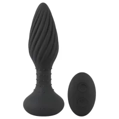 ANOS - anālais vibrators ar rotējošām bumbiņām melns