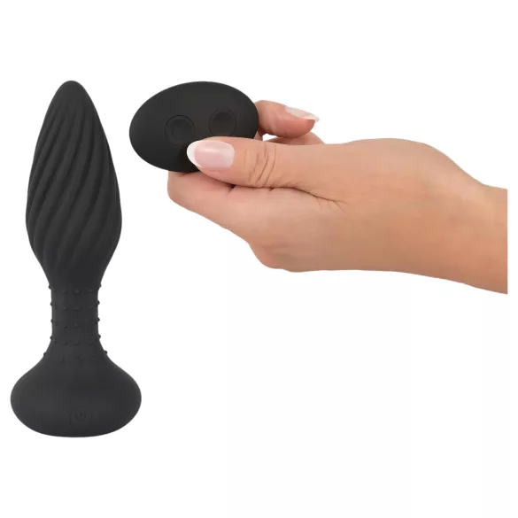 ANOS - anālais vibrators ar rotējošām bumbiņām melns