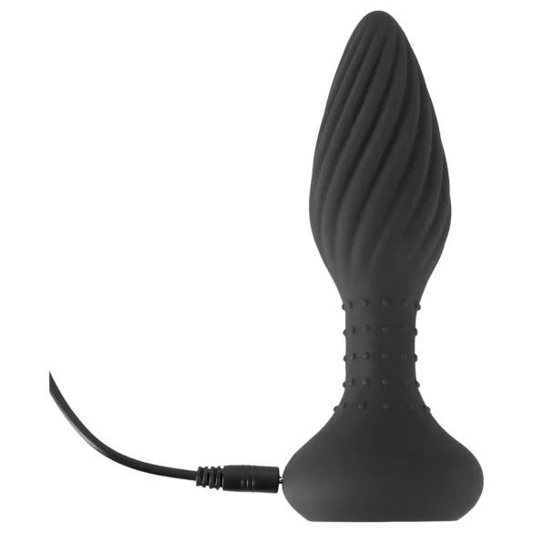 ANOS - anālais vibrators ar rotējošām bumbiņām melns