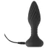 ANOS - anālais vibrators ar rotējošām bumbiņām melns