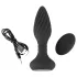 ANOS - anālais vibrators ar rotējošām bumbiņām melns