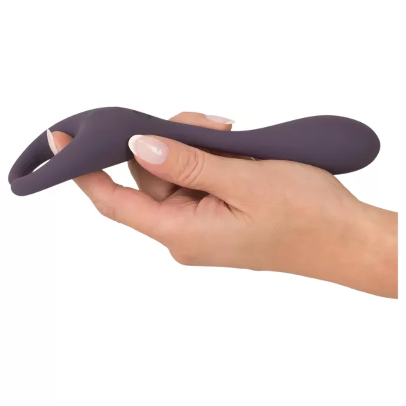 Couples Choice - pāra vibrators ar 2 motoriem, uzlādējams, violets