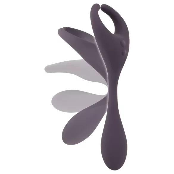 Couples Choice - pāra vibrators ar 2 motoriem, uzlādējams, violets