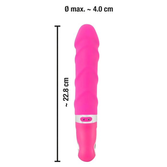 SMILE Soft - vibrators ar sildīšanu uzlādējams rozā