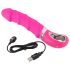 SMILE Soft - Bezvadu, sildošs vibrators (rozā)