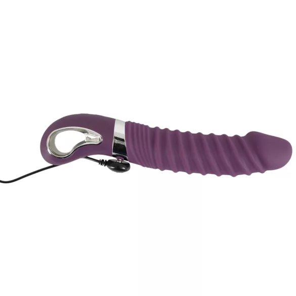 SMILE vibrators ar sildīšanas funkciju, uzlādējams, violets