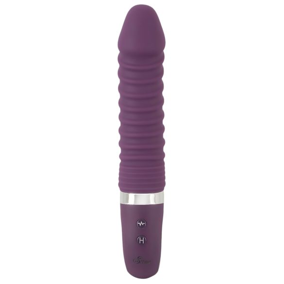 SMILE vibrators ar sildīšanas funkciju, uzlādējams, violets