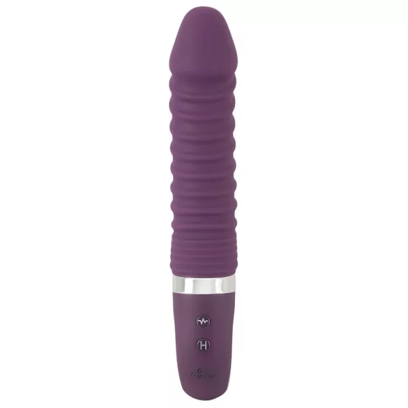 SMILE vibrators ar sildīšanas funkciju, uzlādējams, violets