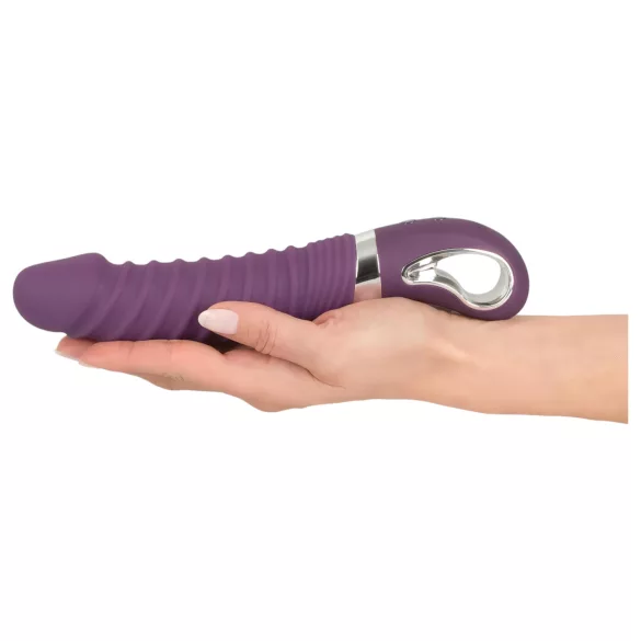 SMILE vibrators ar sildīšanas funkciju, uzlādējams, violets