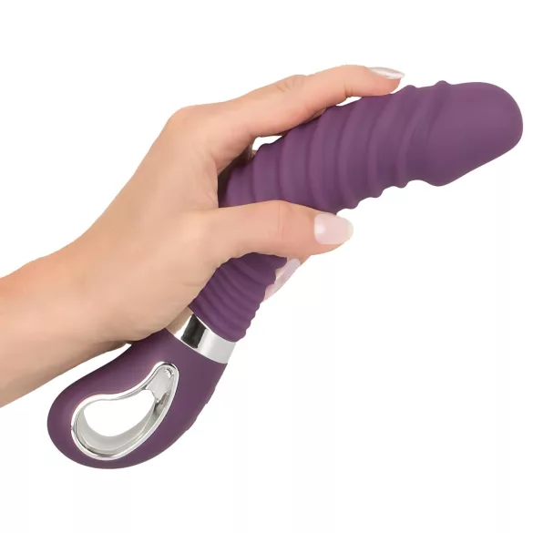 SMILE vibrators ar sildīšanas funkciju, uzlādējams, violets