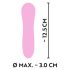 Cuties Mini - uzlādējams, ūdensizturīgs spirālveida vibrators (rozā)