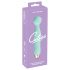 Cuties Mini Wand - ūdensizturīgs masāžas vibratorus (zaļš)