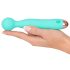 Cuties Mini Wand - ūdensizturīgs masāžas vibratorus (zaļš)