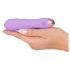 Cuties Mini - uzlādējams, ūdensdrošs režģa vibrators (violets)