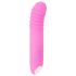 You2Toys - Flashing Mini Vibe - akumulatora, spīdošs vibrators (rozā)