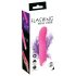 You2Toys - Flashing Mini Vibe - akumulatora, spīdošs vibrators (rozā)