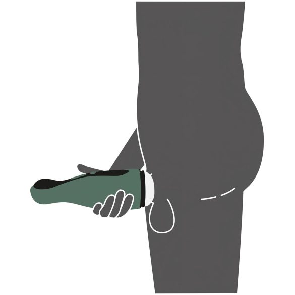 Rebel masturbators ar vakuuma un vibrāciju funkciju, uzlādējams