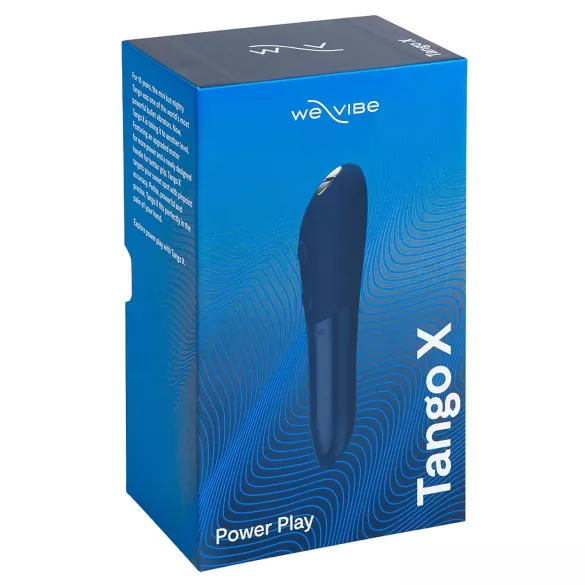 We-Vibe Tango X - ūdensizturīgs mini vibrators zils