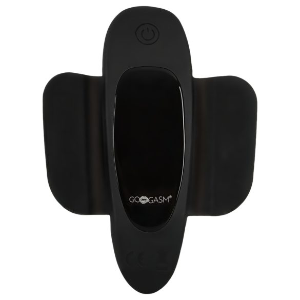 GoGasm vibrējošās biksītes ar tālvadību, uzlādējamas, melnas